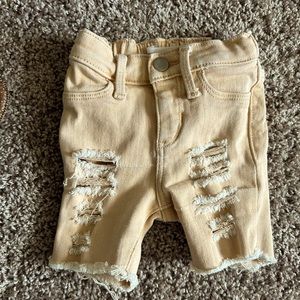 Little Boys Custom Shredded Shorts